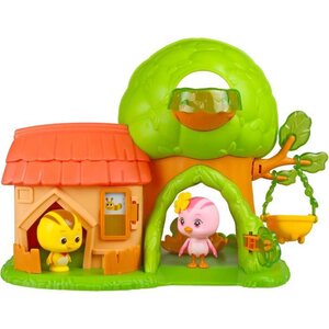 Katuri - Jouet Maison Famille Katuri - Playset Maison Arbre multi-activités Figurine Bébé Oiseau - A partir de 3 ans - Figurines 6 c