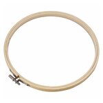 Cadre de broderie en bois Ø 20 cm