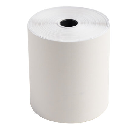 Bobine Pour Tickets De Caisse 76x70 Mm - 2 Plis Chimique Autocopiant 57g/m2. - X 50 - Exacompta