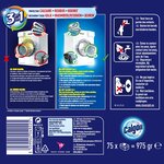 3en1 Pastilles Anticalcaire Nettoyant pour Lave-linge - 75 tablettes CALGON