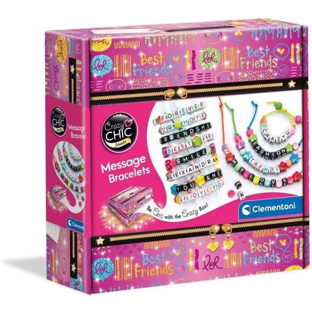 Clementoni - 18634 - Message bracelets