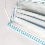 Lot de 50 masques chirurgicaux de qualité médicale - Bleu - Type I - Norme CE