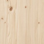 vidaXL Lit de jour bois de pin massif 90x200 cm