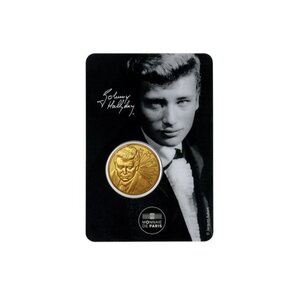 Blister Johnny Hallyday (Jabot) - Médaille 2020
