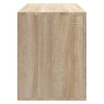 vidaXL Armoire à chaussures Chêne sonoma 80x35x45 cm Bois d'ingénierie