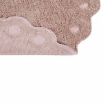 Tapis coton lavable pomme de pin nude - 130 x 180 cm