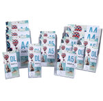 Distributeur De Prospectus 1 Compartiment A5 - Cristal - X 10 - Exacompta
