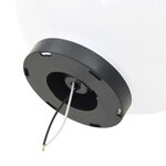 vidaXL 6 Pièces Jeu de lampe boule à LED PMMA sphérique 20/30/40 cm