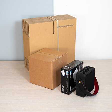 Lot de 20 caisses carton 20x20x20cm