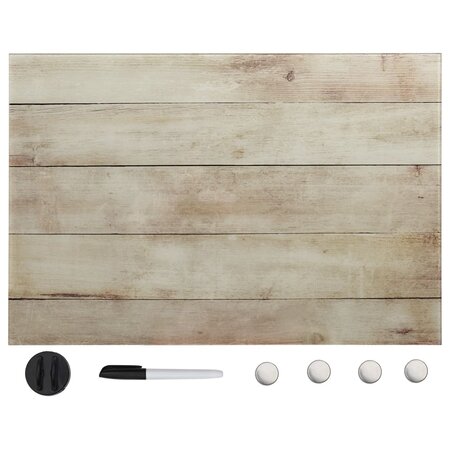 vidaXL Tableau noir magnétique mural Verre 60x40 cm
