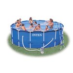 Piscine avec cadre en métal 457 x 122 cm intex 28236gn