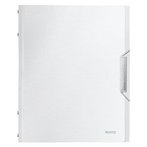Trieur style 12 touches en polypropylène effet brossé blanc leitz