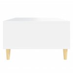 vidaXL Table basse Blanc 103 5x60x35 cm Aggloméré