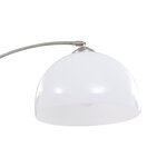 vidaXL Lampe à arc 60 W Argenté E27 200 cm