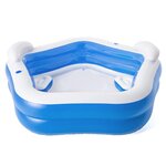 Bestway piscine pour enfants bleu 213 x 207 x 69 cm 54153