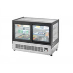 Vitrine réfrigérée à poser 120 litres - atosa - r290 - 120700 x560x680mm