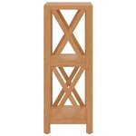 vidaXL Étagère à 3 niveaux 40x30x78 cm bois de chêne massif