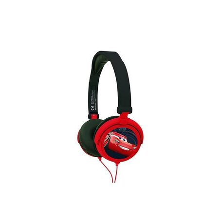 CARS Casque stéréo enfant LEXIBOOK - pliable et ajustable