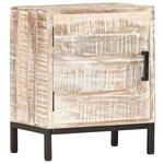 vidaXL Table de chevet 40 x 30 x 50 cm Bois d'acacia massif