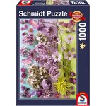Puzzle Fleurs violettes, 1000 pcs