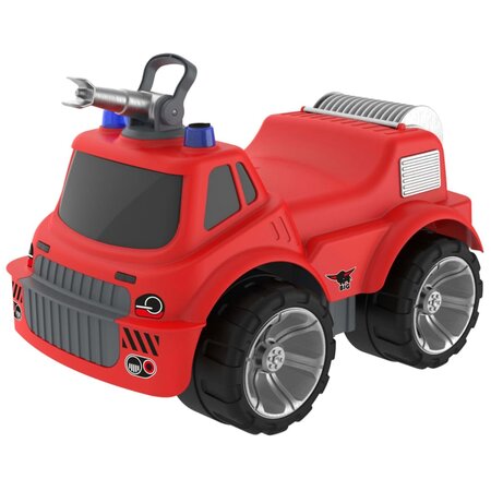 Big camion de pompiers maxi à enfourcher power-worker