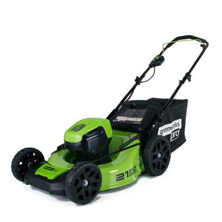 Greenworks tools tondeuse a gazon poussée - 60 v - 46 cm