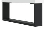 vidaXL Buffet haut blanc 69 5x31x115 cm bois d'ingénierie