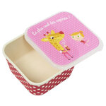 Boîte à goûter + Gourde Enfant - Girafe