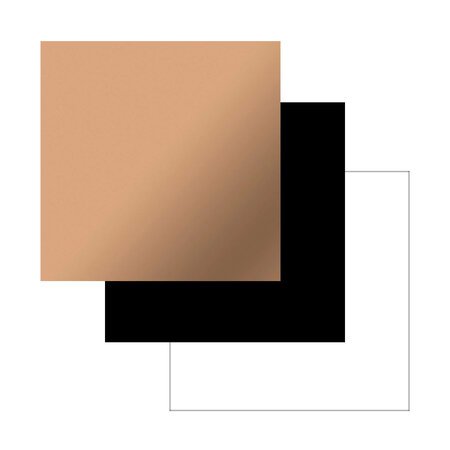 3 vinyles permanents mats 366 x 33 cm - noir  blanc  champagne