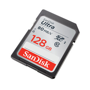 Sandisk ultra sdxc uhs-i 128 go 80 mb/s