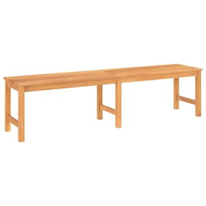 vidaXL Banc de jardin 180 cm Bois de teck solide