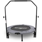 Mini trampoline fitness jump4fun pliable double-bar - ø92cm