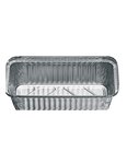 (1 lot  de 1200 barquettes) barquette rectangulaire aluminium 850ml