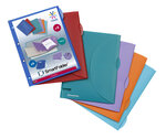 Lot de 6 Smartfolders pochettes pour classeur avec ouverture totale