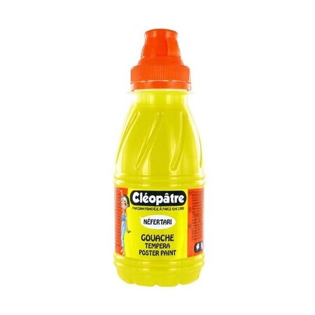 Gouache néfertari jaune doré 250 ml cléopâtre