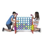 Aire de jeux Puissance 4 Géant - plastique anti-UV - FEBER - avec 21 anneaux
