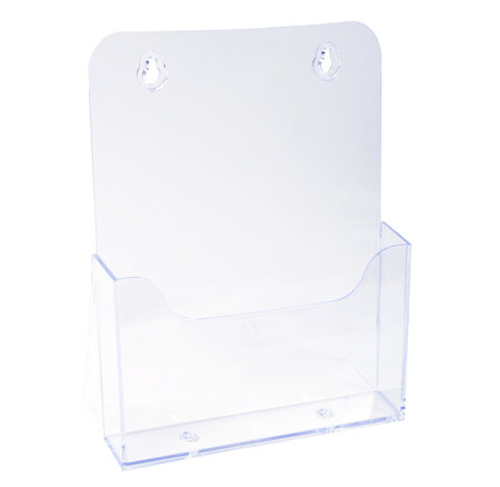 Distributeur De Prospectus 1 Compartiment A5 - Cristal - X 10 - Exacompta