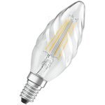 Osram ampoule led flamme torsadée clair filament 4w=40 e14 chaud