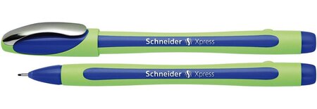 Feutre Pte fine Fineliner Xpress 0,8 mm Bleu x 10 SCHNEIDER