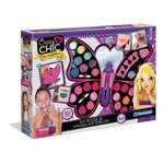 CLEMENTONI Crazy Chic - Ma Trousse de maquillage Papillon - Maquillage enfant