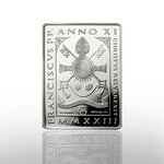 Pièce de monnaie 25 euro Vatican 2023 argent BE – La Résurrection du Christ  du Pérugin
