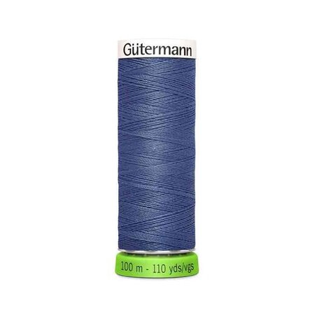 Gütermann Fil à coudre 'Allesnäher' rPET, 100 m, couleur: bleu 112 GÜTERMANN