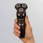 REMINGTON Rasoir rotatif Ultimate R9 - Rechargeable - Tete tondeuse avec guide de coupe
