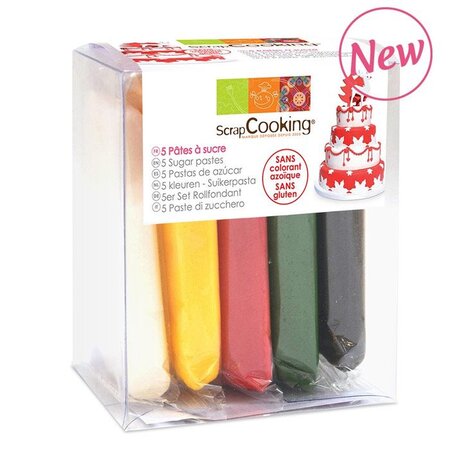 Kit 5 pâtes à sucre de noël