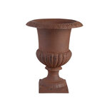 Vase médicis en fonte hauteur 42 cm