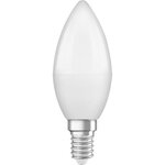 Osram ampoule led flamme dépolie avec radiateur 5 5w=40 e14 chaud