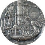 Pièce de monnaie en argent 10 dollars g 62.2 (2 oz) millésime 2023 afterlife egyptians