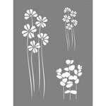Pochoir Flower Mix  15 25x20 32cm  1 pce.