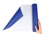 Vinyle adhésif rouleau bleu 30 cm x 1 2 m