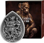 Monnaie en argent 5000 francs g 31.1 (1 oz) ag - 186.6 (6 oz) cu millésime 2023 hanuman 1